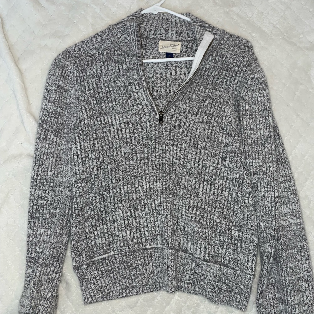 QUATER ZIP SWEATER